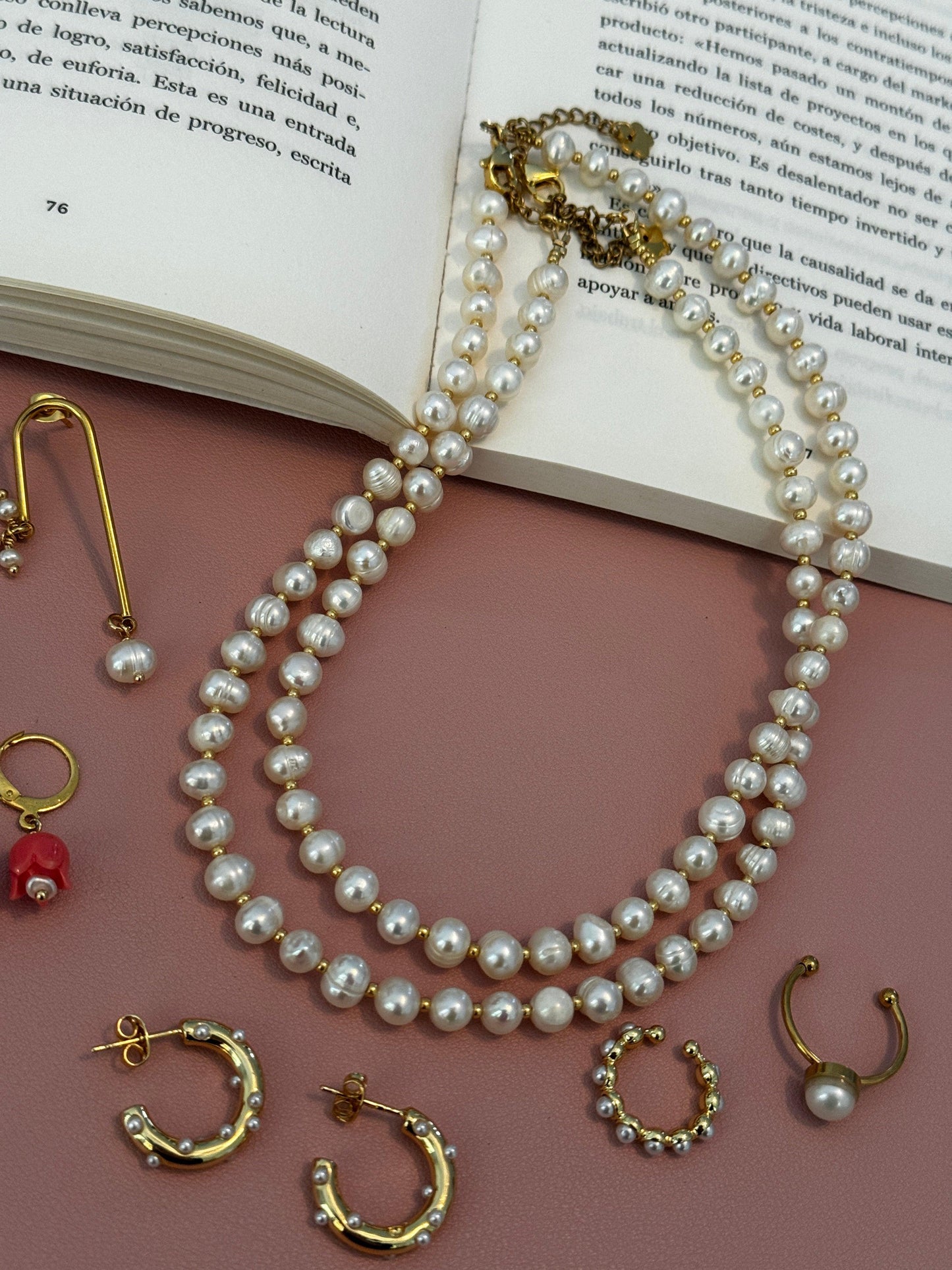 Choker Perla’s - Perla De Agua Dulce