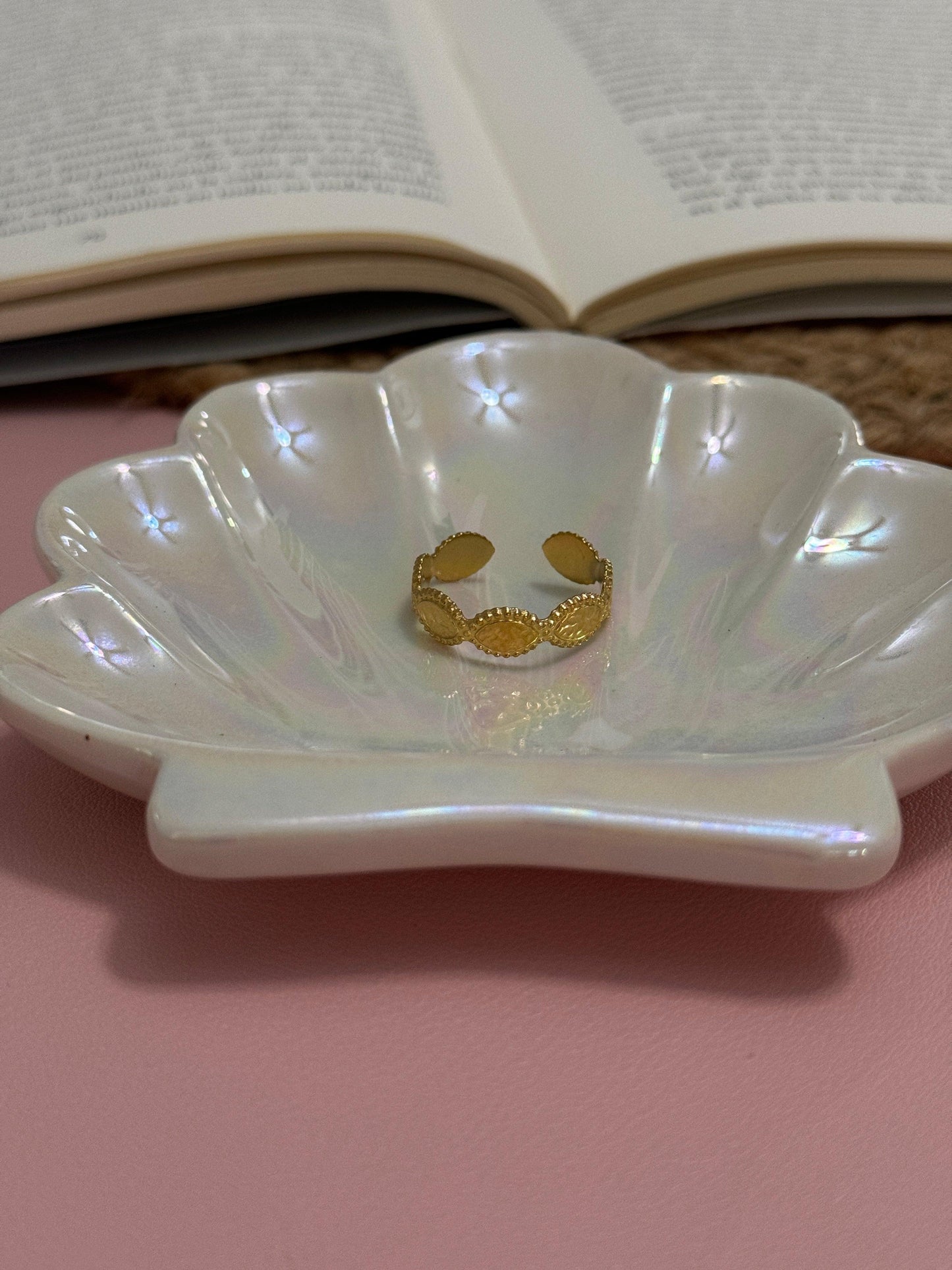 Aitana ring - Perla De Agua Dulce