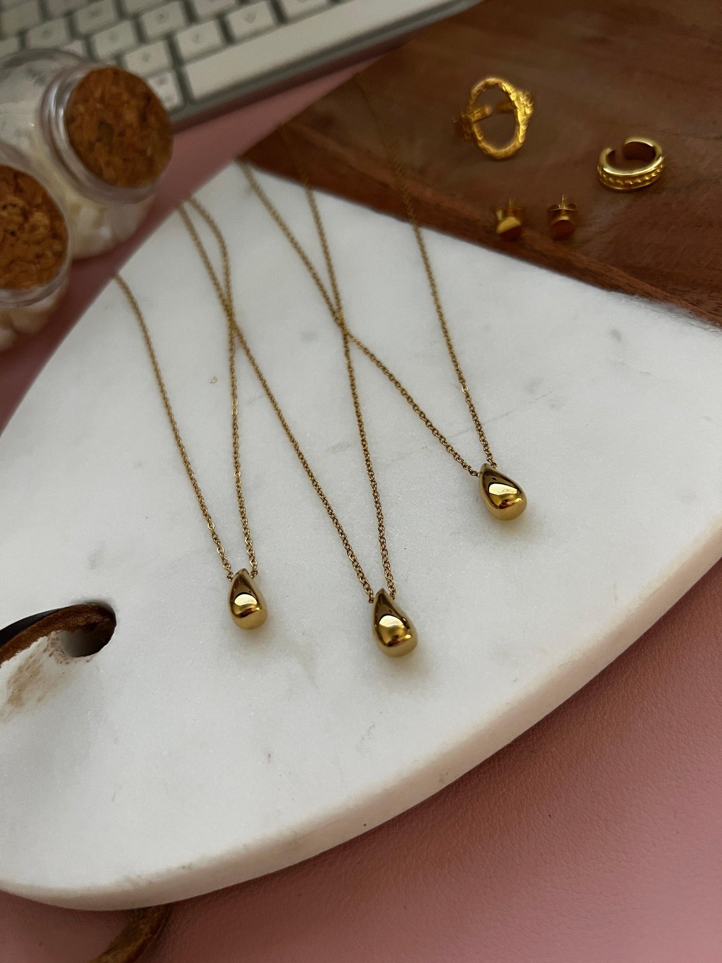 Drop chain - Perla De Agua Dulce