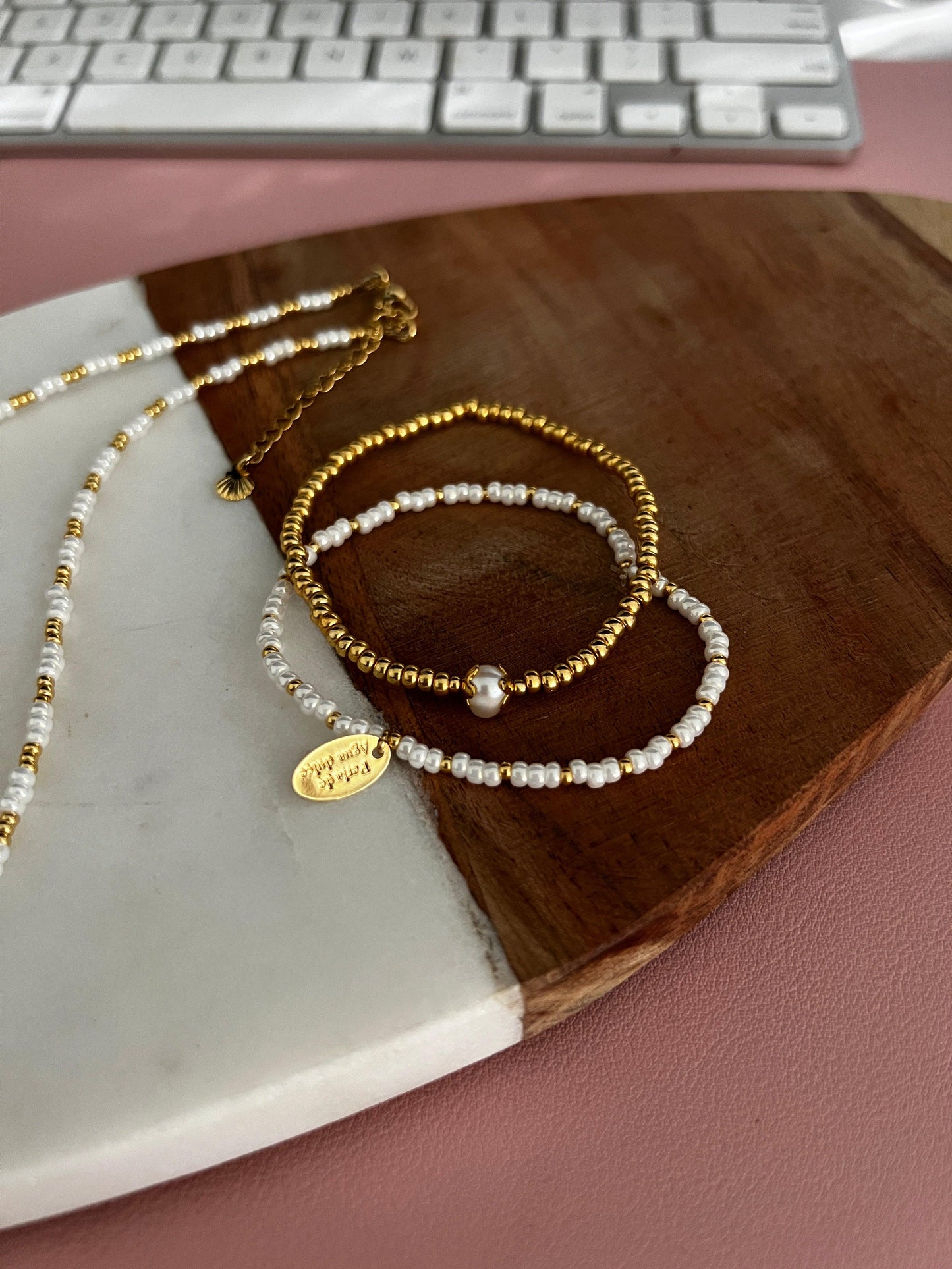 Pearl bracelets - Perla De Agua Dulce