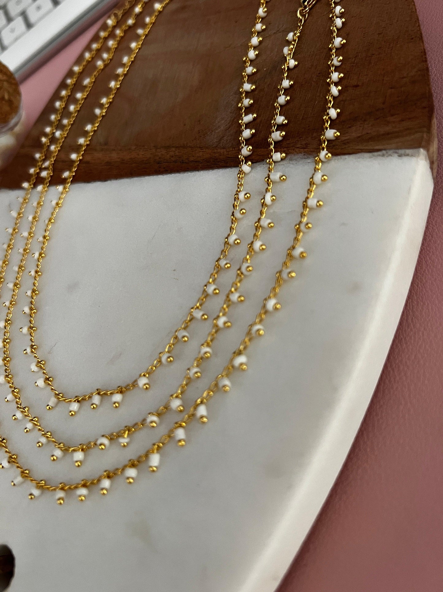 White choker - Perla De Agua Dulce