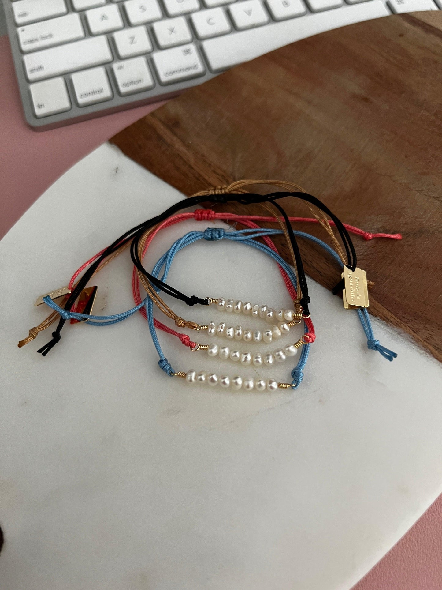 Summer Bracelet - Perla De Agua Dulce