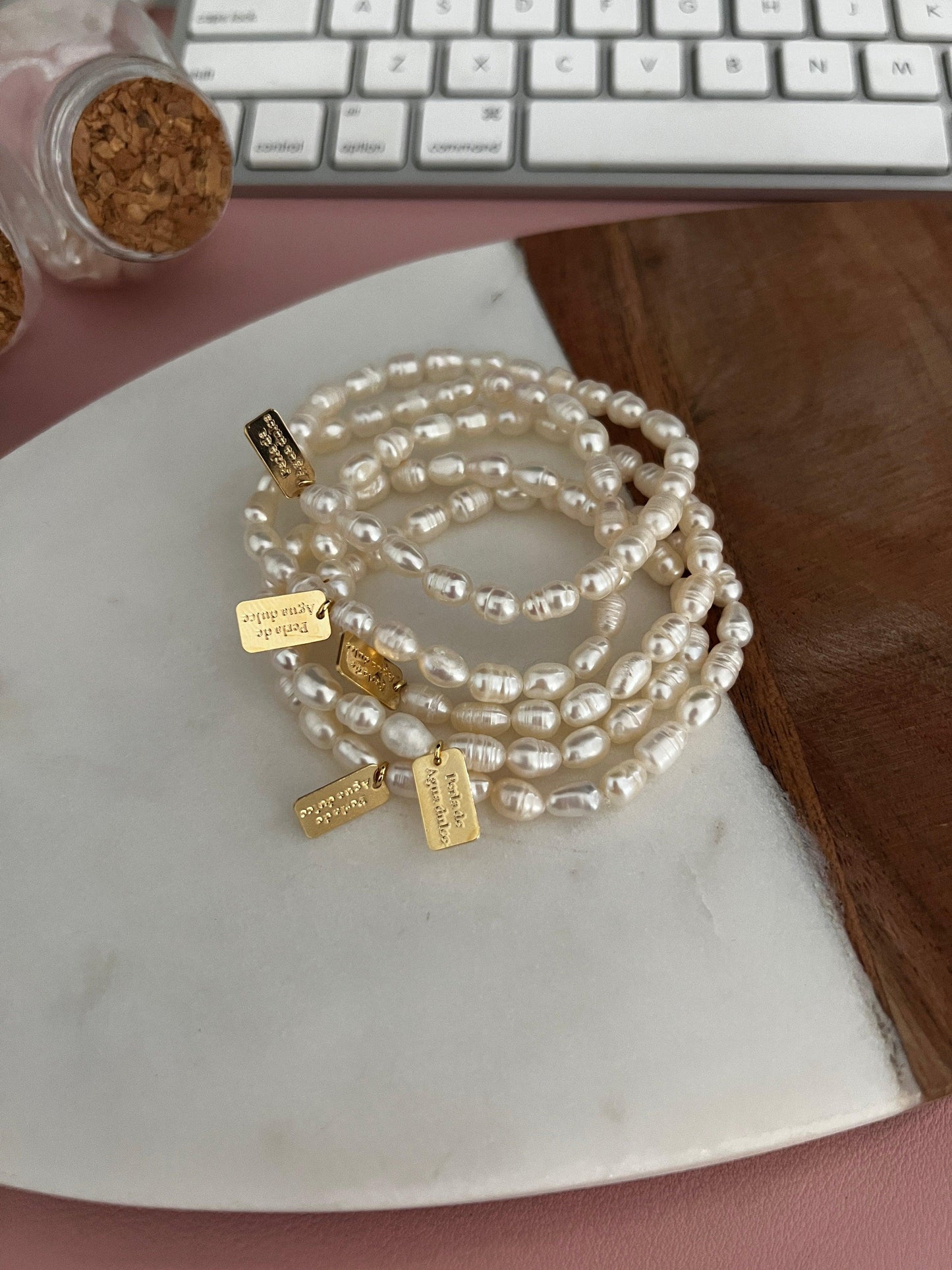 Pearl Bracelet - Perla De Agua Dulce