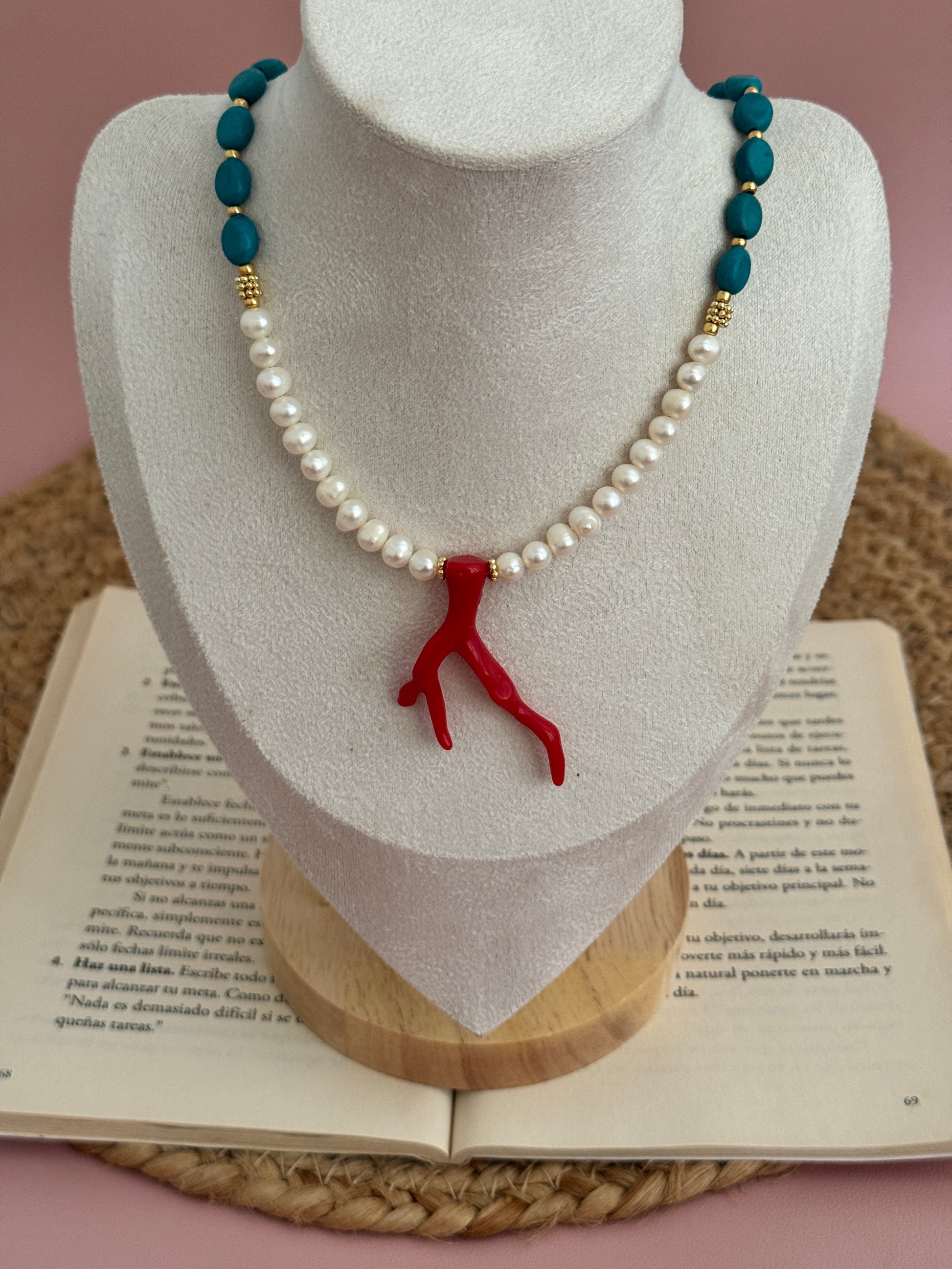 Arrecife necklace - Perla De Agua Dulce