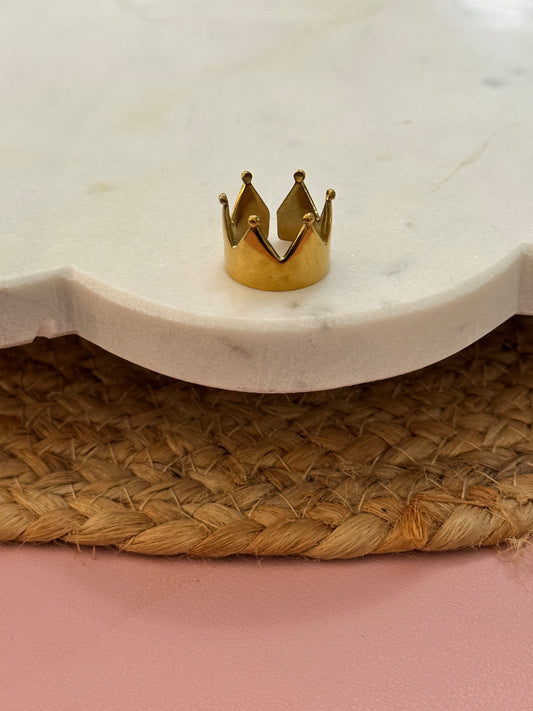 Crown ring - Perla De Agua Dulce