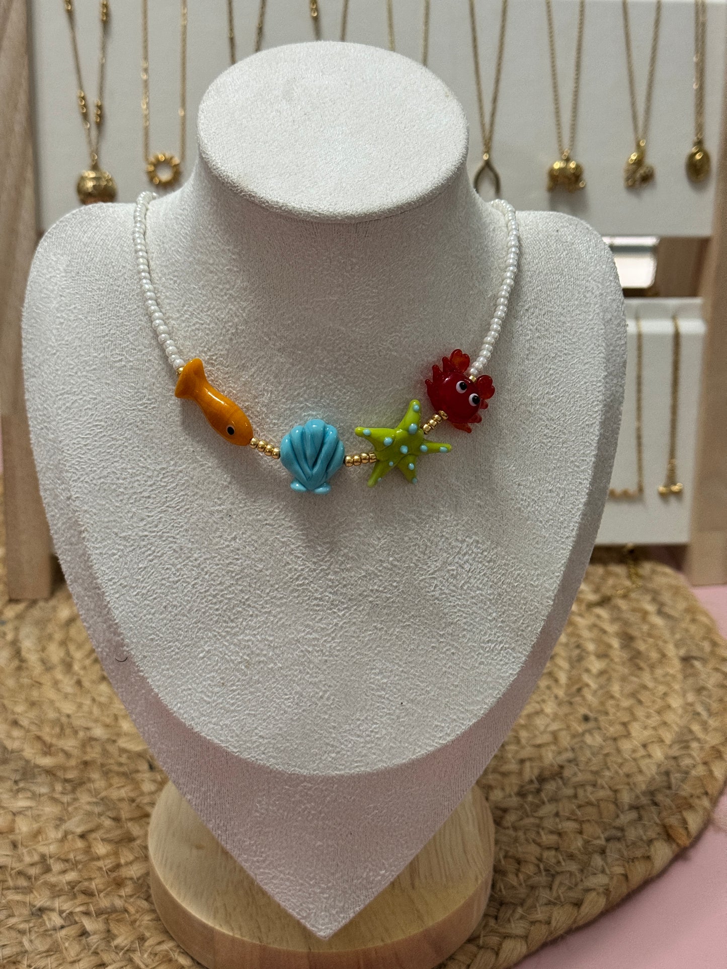 Ocean necklace - Perla De Agua Dulce