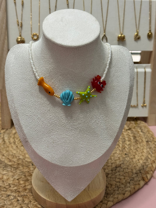 Ocean necklace - Perla De Agua Dulce