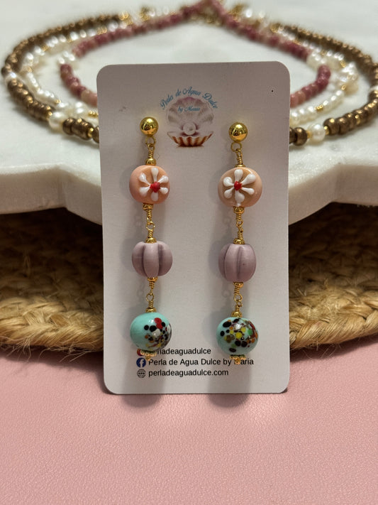 Flower Murano Earrings