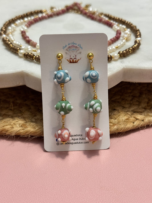 Dots Murano Earrings